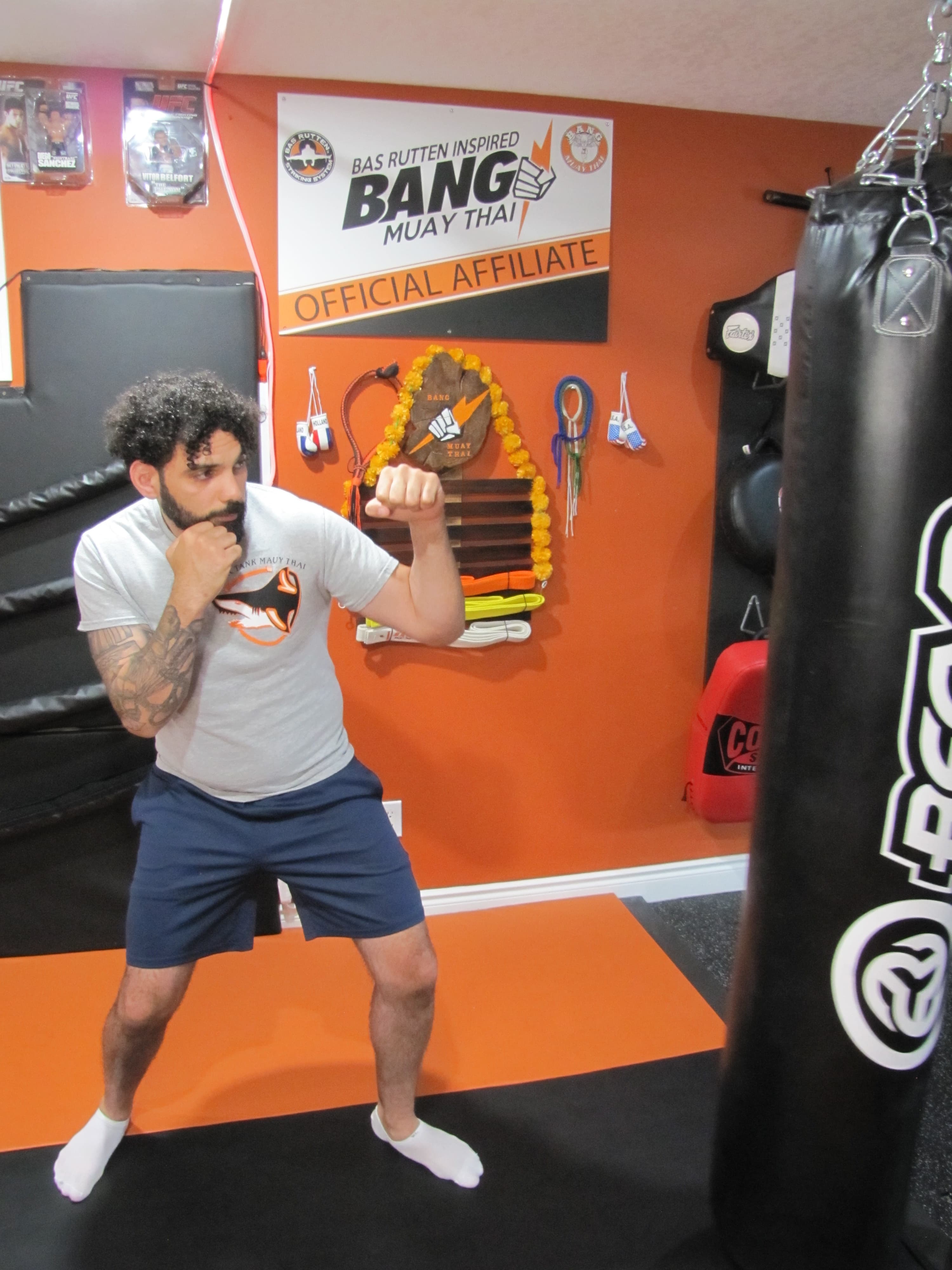 Semi-private Muay Thai training session at Shark Tank